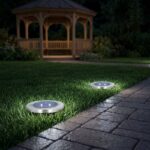 Solarna Lampa Podna Inox