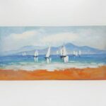 Slika Sa jedrilicama 1, 80 x 40 cm