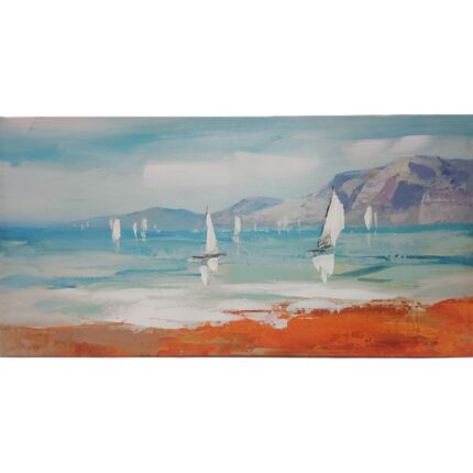 Slika Sa jedrilicama 2, 80 x 40 cm
