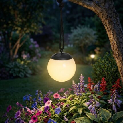 Solarna lampa Glob