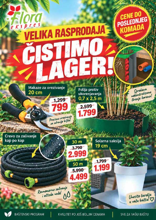 floraekspres katalog rasprodaja jesen
