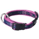 Rogz ogrlica Denim rose L